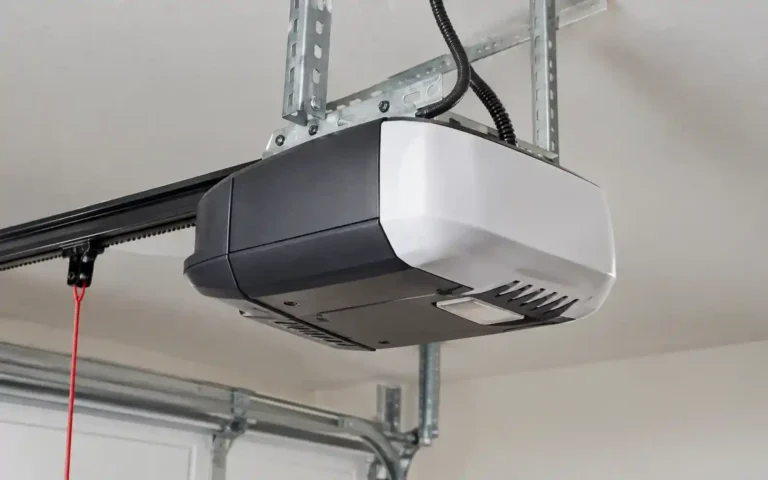 Garage door opener motor unit before a Tallahassee repair visit